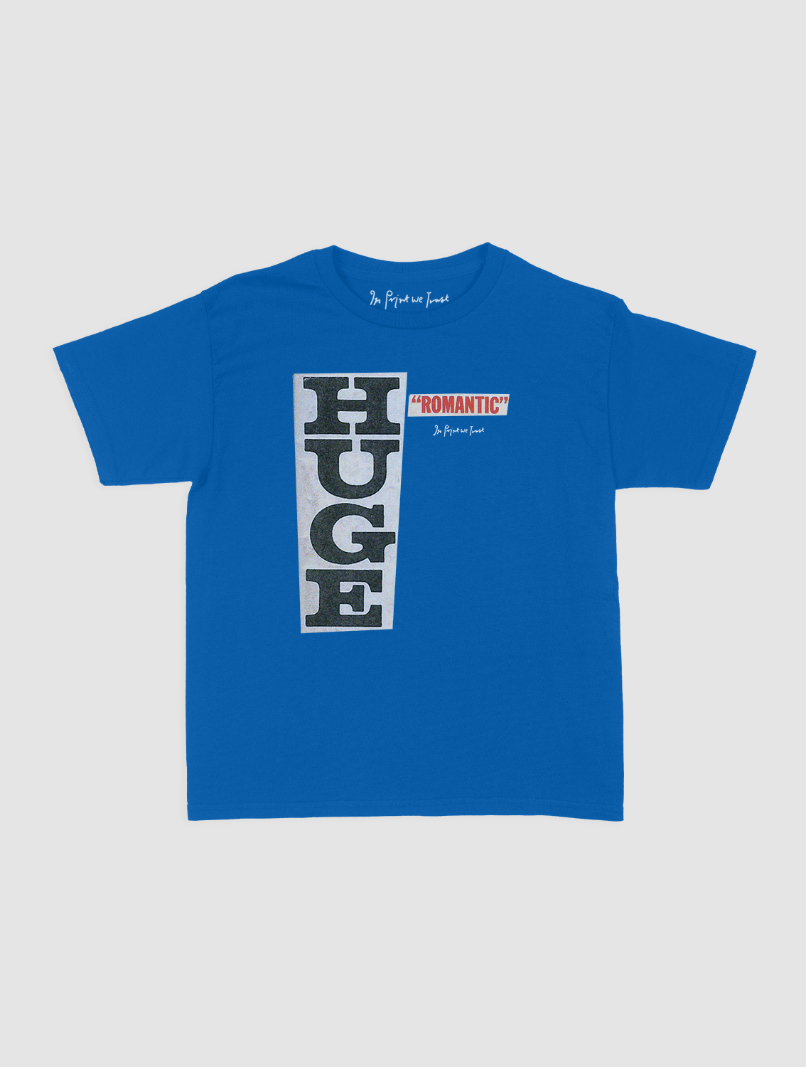 huge romantic baby tee - In Print We Trust