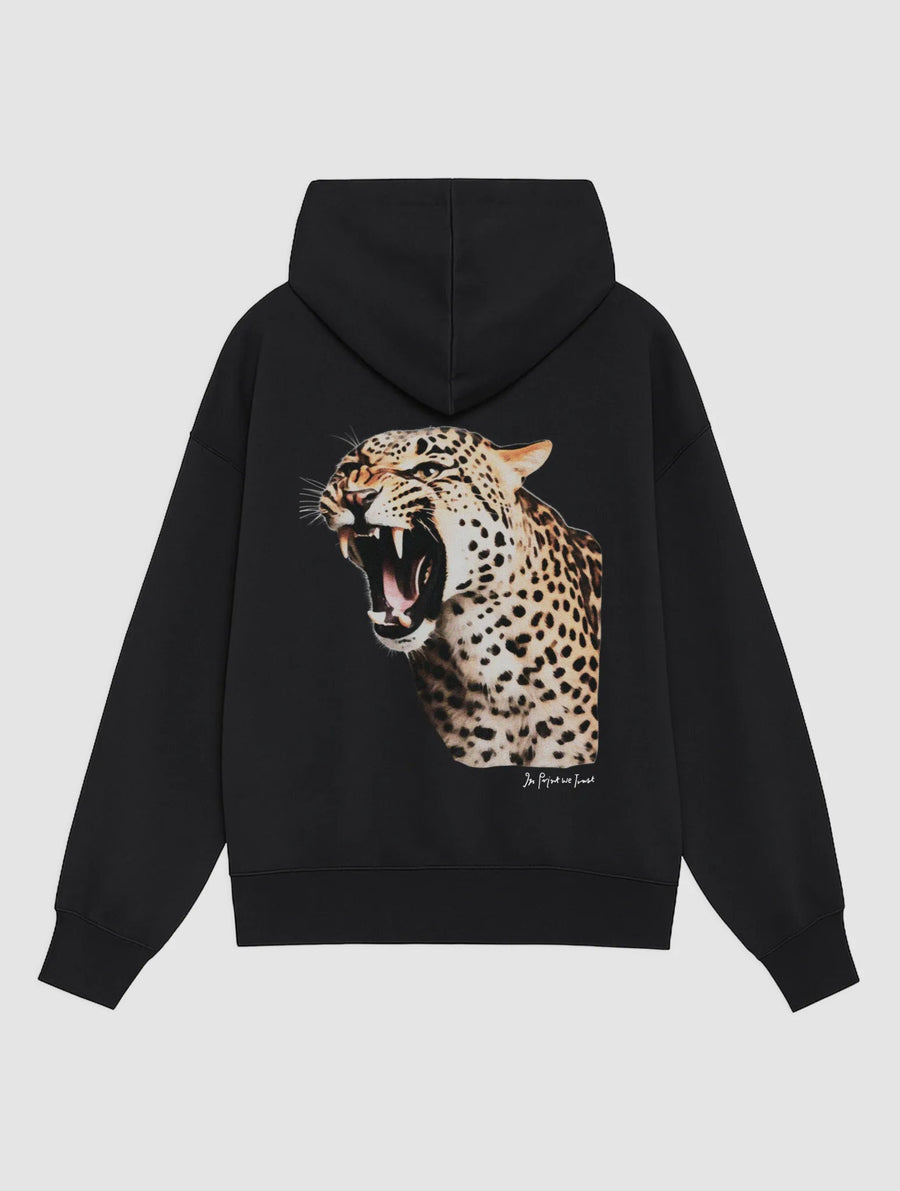i don't bite black hoodie - In Print We Trust