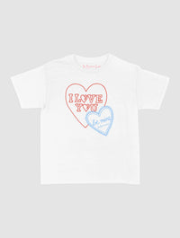 i love you baby tee - In Print We Trust