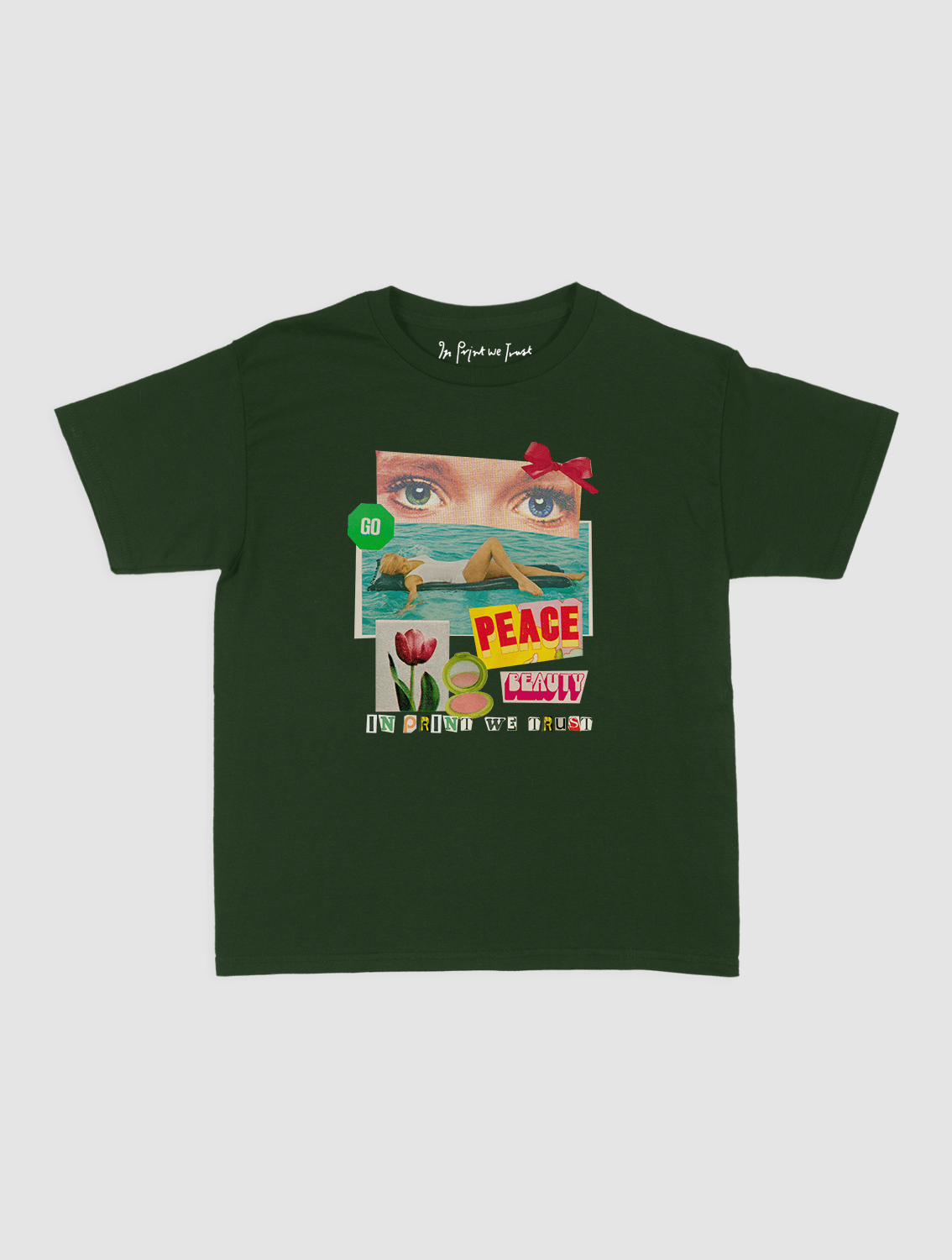 i spy baby tee - In Print We Trust