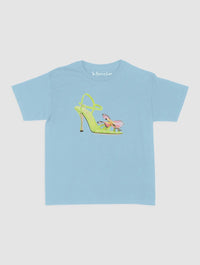 if the shoe fits baby tee - In Print We Trust