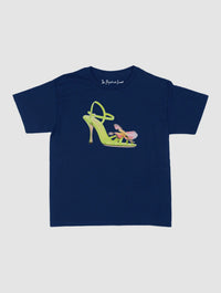 if the shoe fits baby tee - In Print We Trust