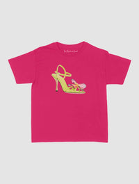 if the shoe fits baby tee - In Print We Trust