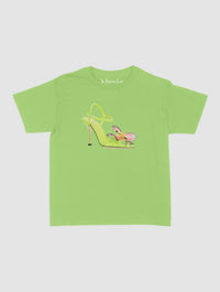 if the shoe fits baby tee - In Print We Trust