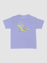 if the shoe fits baby tee - In Print We Trust