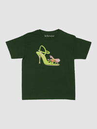 if the shoe fits baby tee - In Print We Trust
