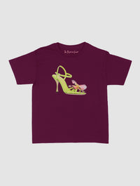 if the shoe fits baby tee - In Print We Trust