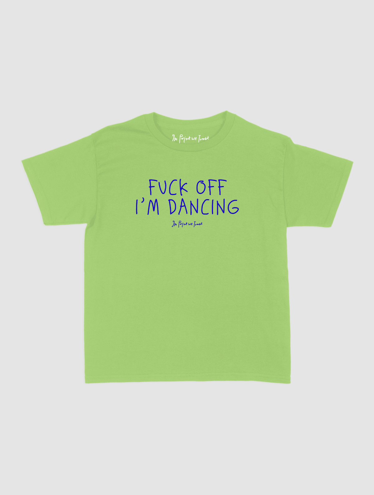 i'm dancing baby tee - In Print We Trust