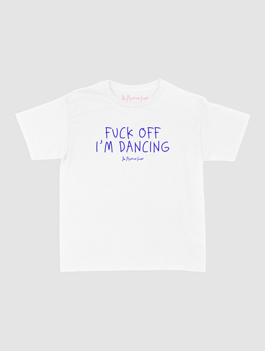 i'm dancing baby tee - In Print We Trust