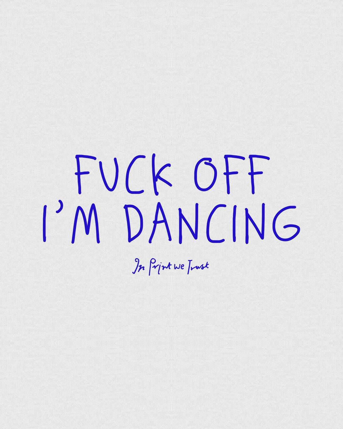 i'm dancing baby tee - In Print We Trust