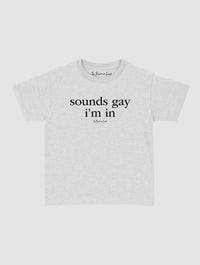 i'm in baby tee - In Print We Trust