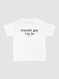 i'm in baby tee - In Print We Trust