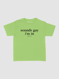 i'm in baby tee - In Print We Trust