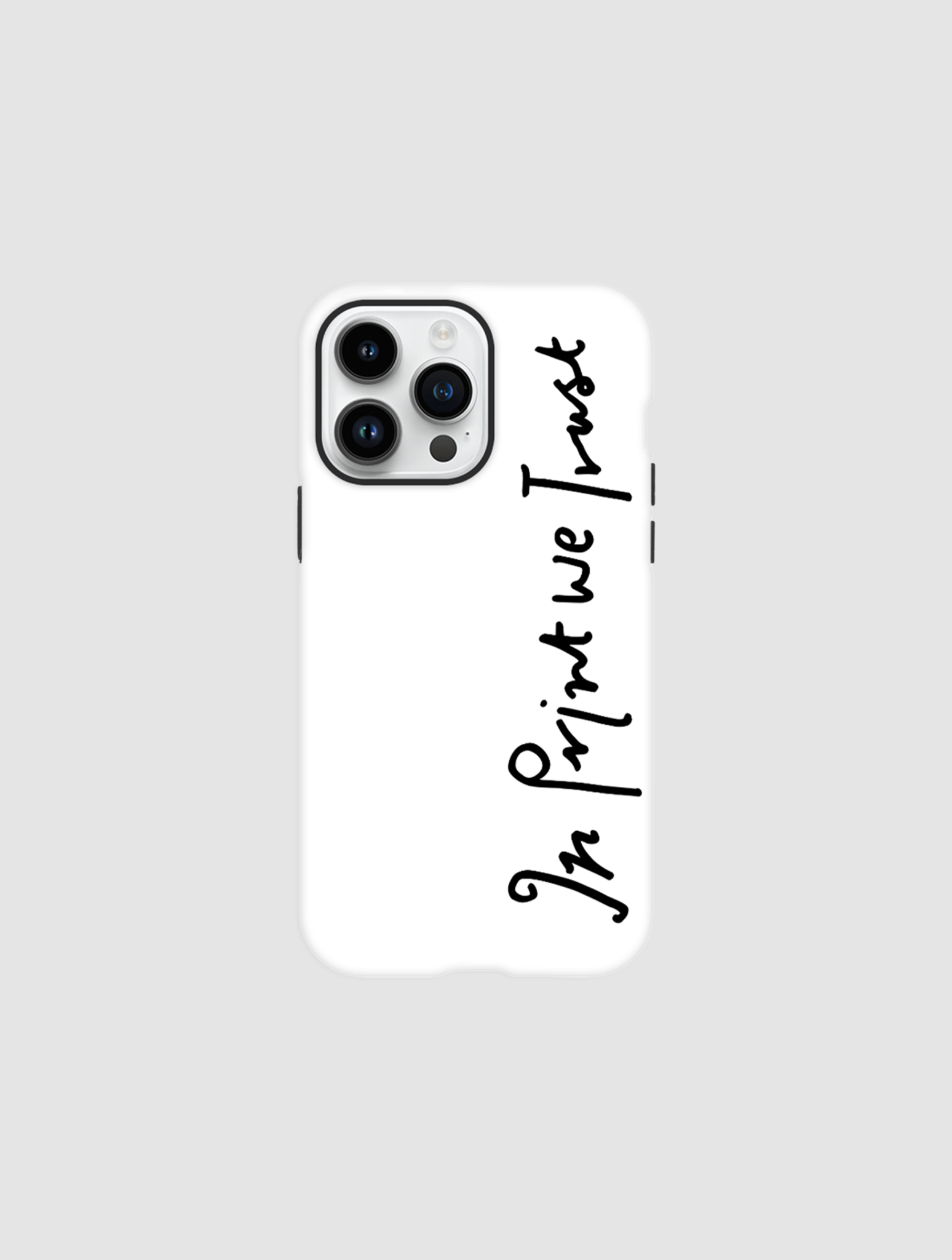 In Print We Trust iPhone case - In Print We Trust