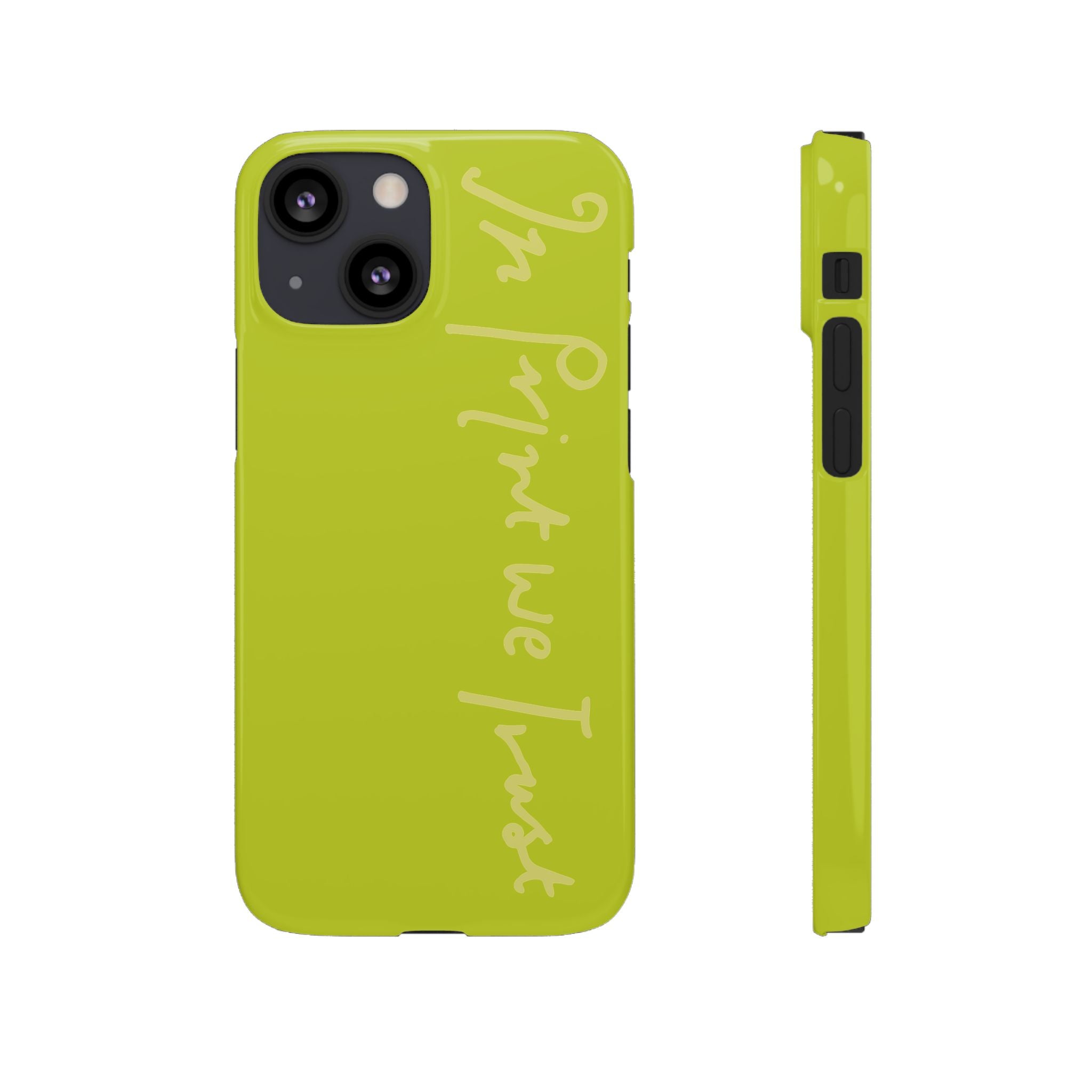 In Print We Trust iPhone case - In Print We Trust