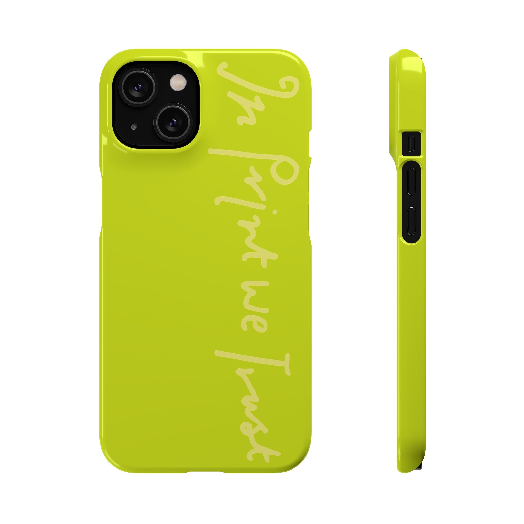 In Print We Trust iPhone case - In Print We Trust