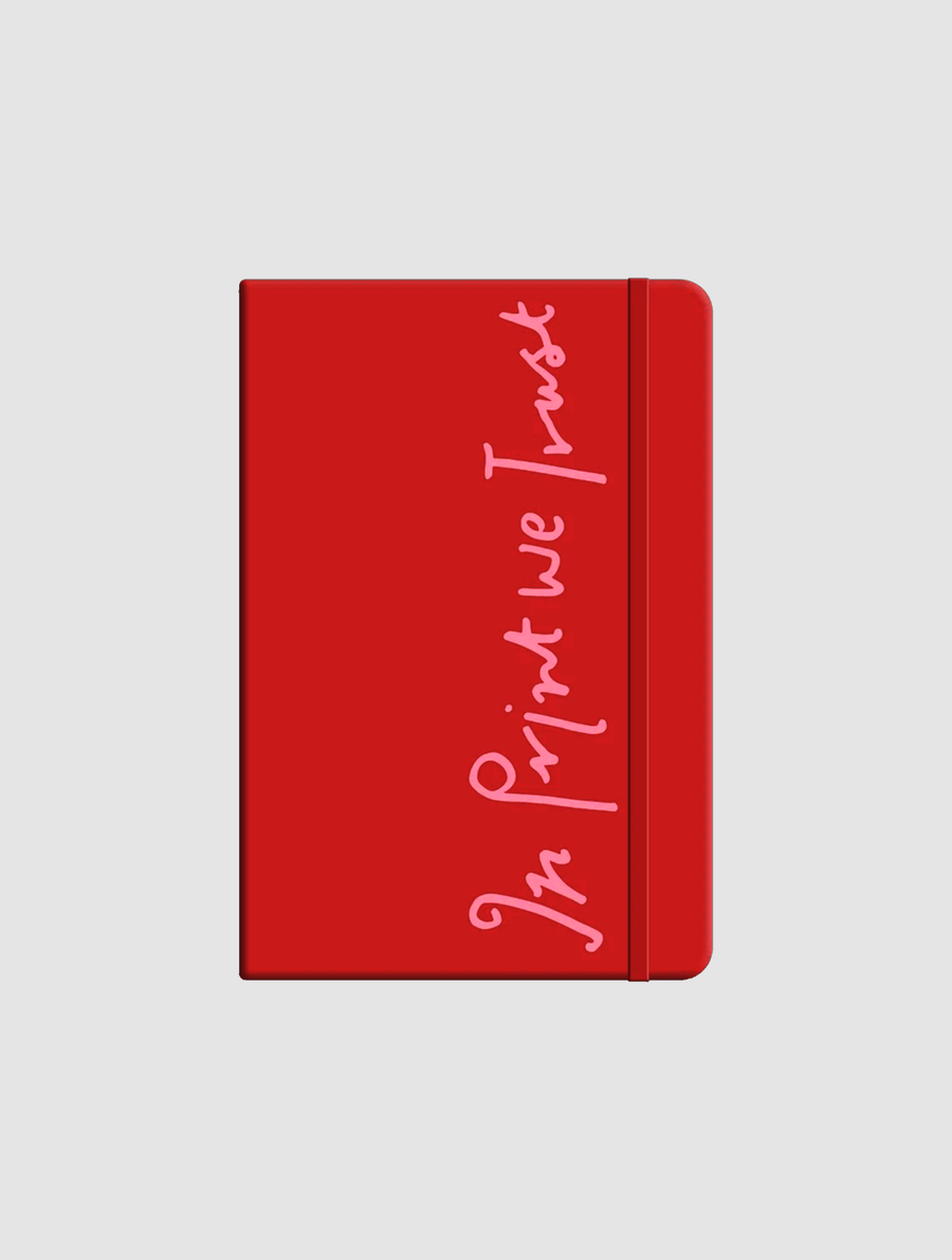 in print we trust notebook - In Print We Trust