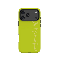 in print we trust tough iPhone case (pistachio) - In Print We Trust