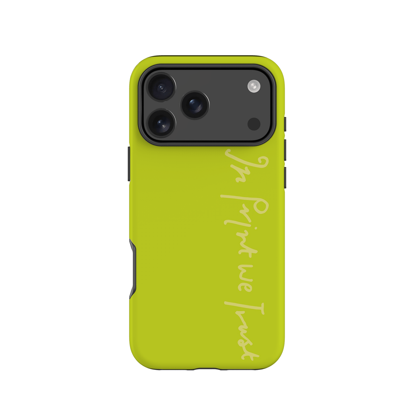 in print we trust tough iPhone case (pistachio) - In Print We Trust