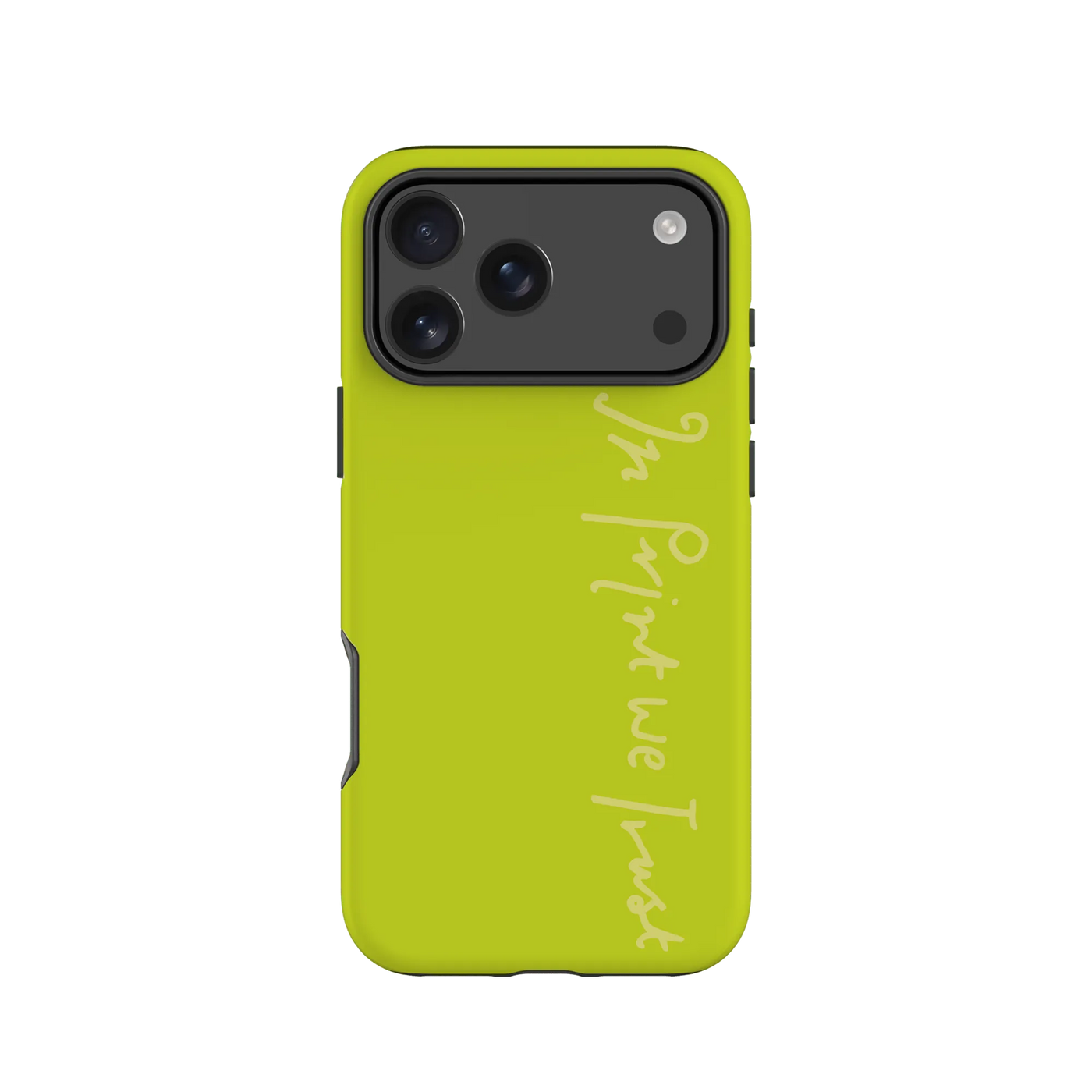 in print we trust tough iPhone case (pistachio) - In Print We Trust