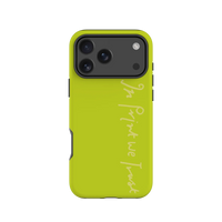in print we trust tough iPhone case (pistachio) - In Print We Trust