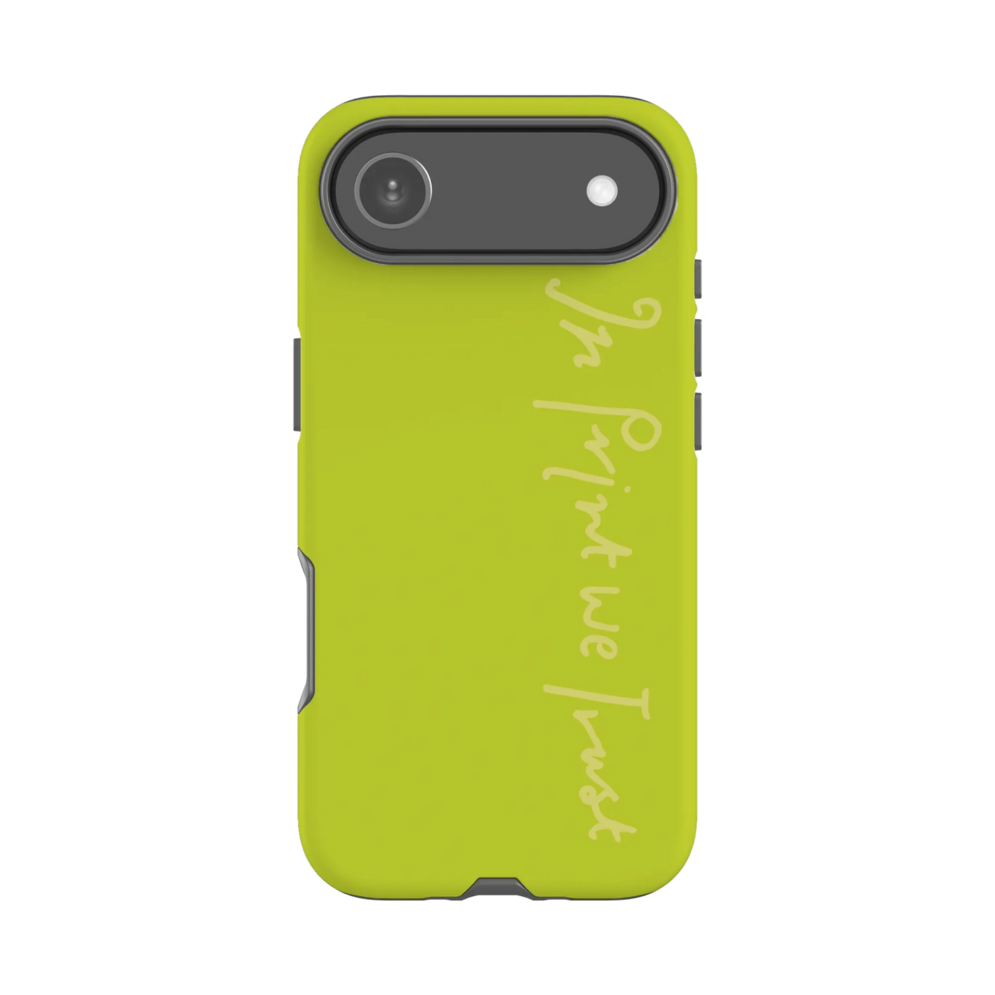 in print we trust tough iPhone case (pistachio) - In Print We Trust