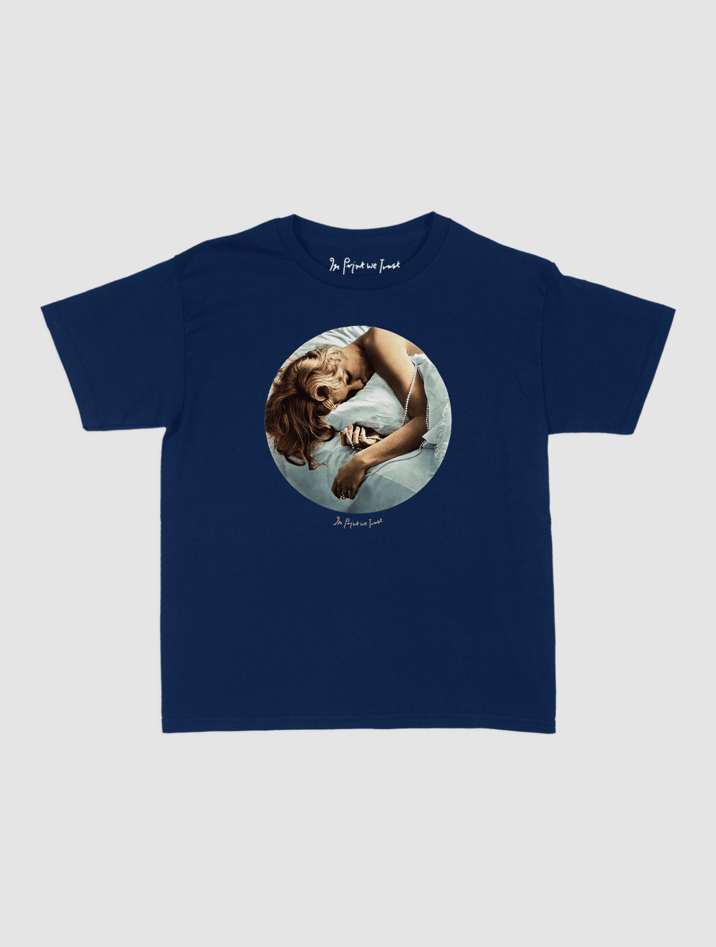 in your dreams baby tee - In Print We Trust