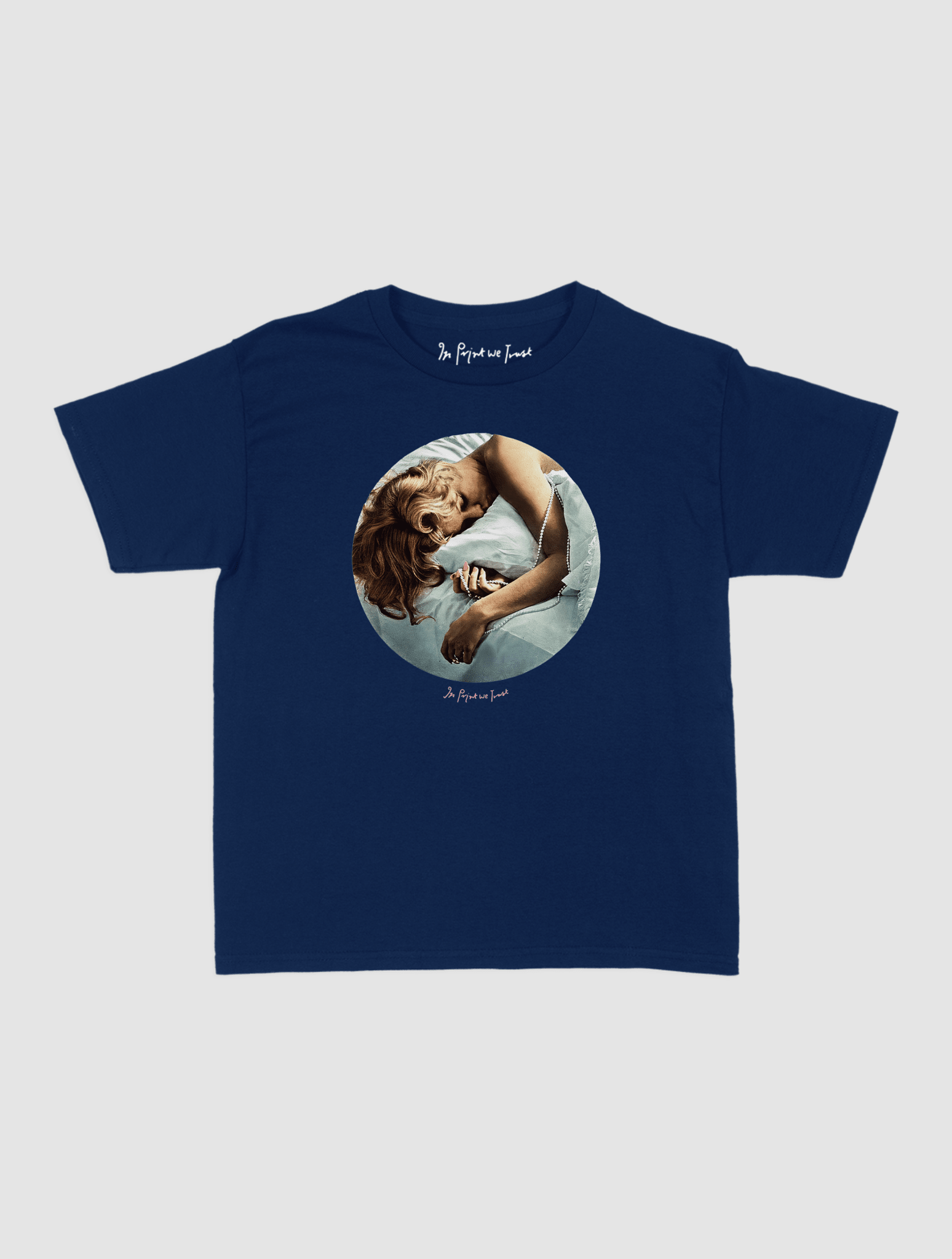 in your dreams baby tee - In Print We Trust