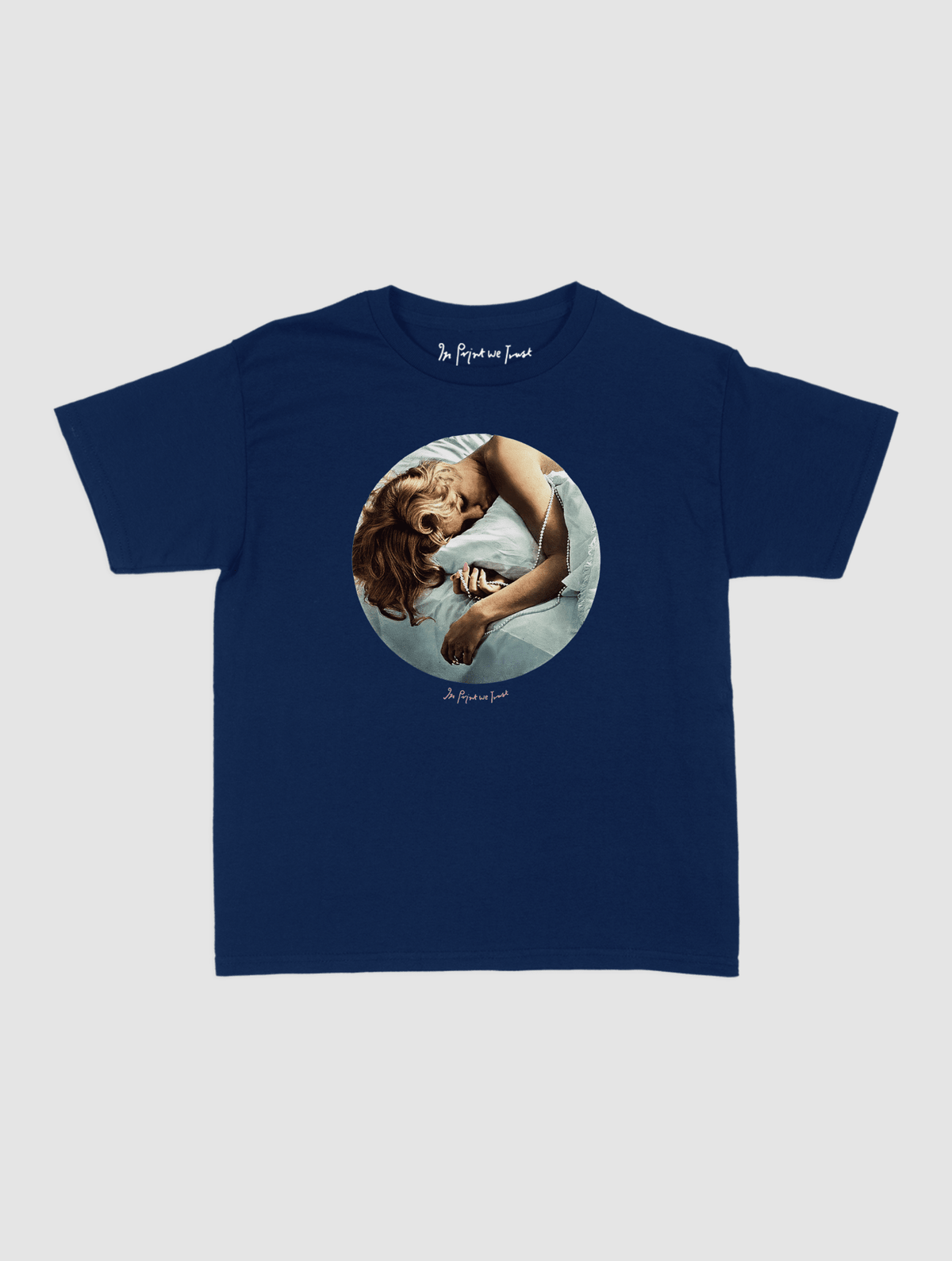 in your dreams baby tee - In Print We Trust
