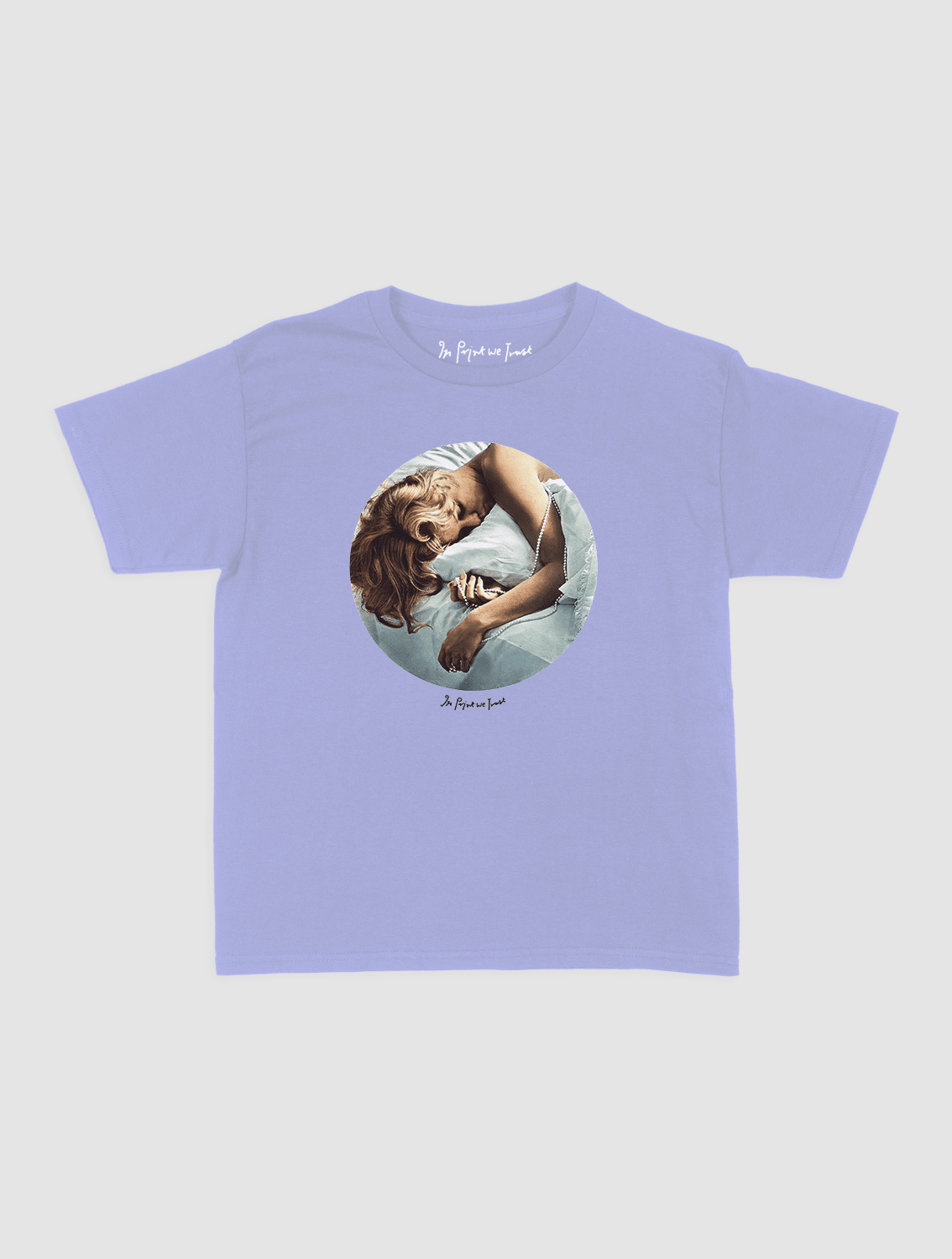 in your dreams baby tee - In Print We Trust