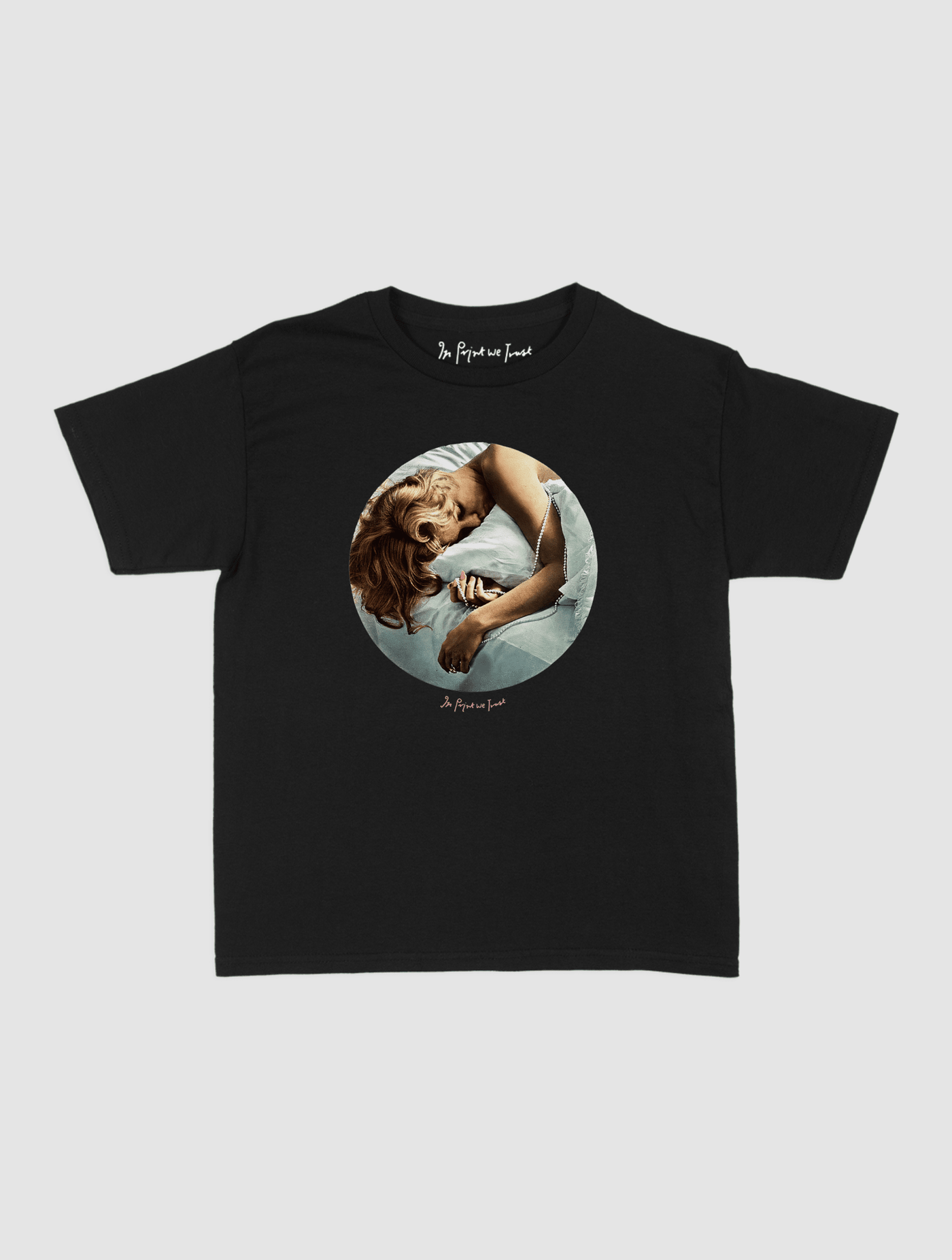 in your dreams baby tee - In Print We Trust