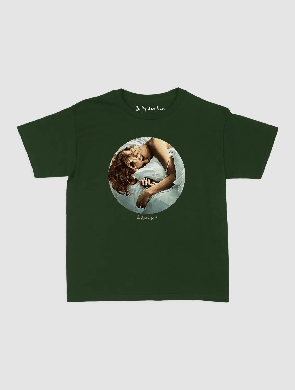 in your dreams baby tee - In Print We Trust