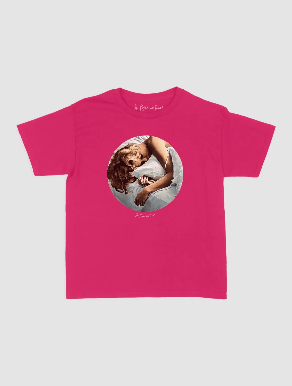 in your dreams baby tee - In Print We Trust