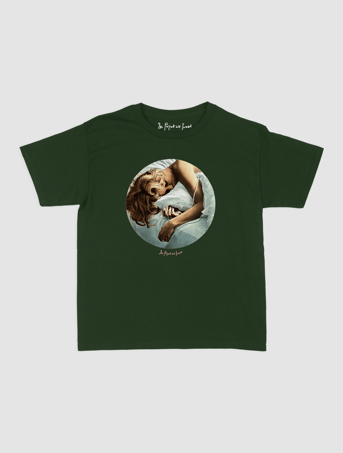 in your dreams baby tee - In Print We Trust