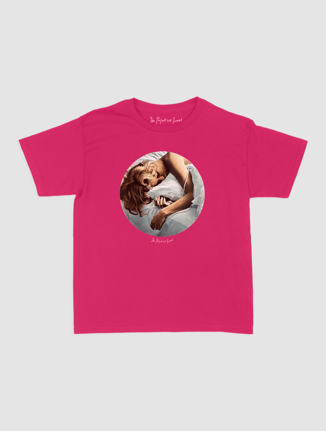in your dreams baby tee - In Print We Trust