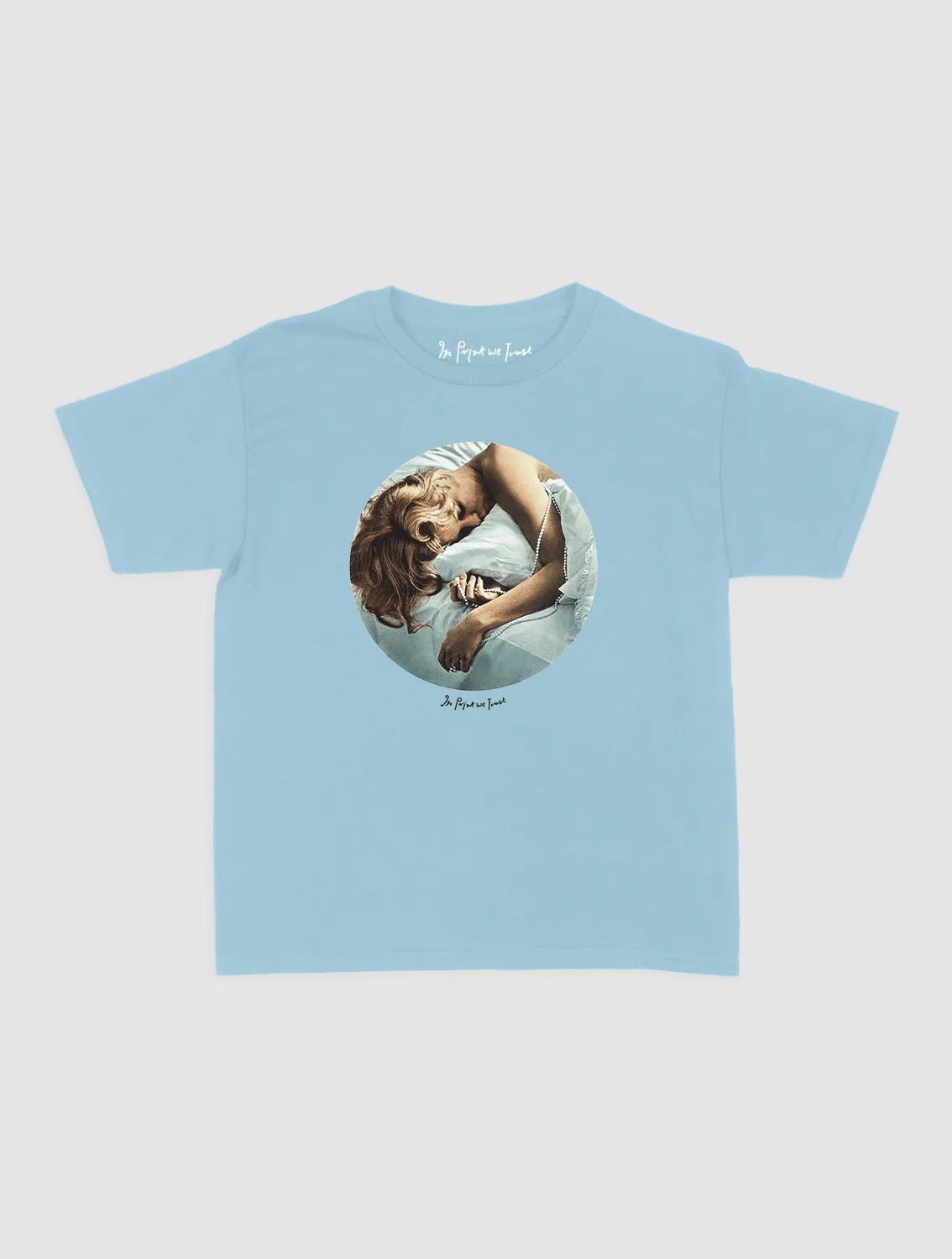in your dreams baby tee - In Print We Trust