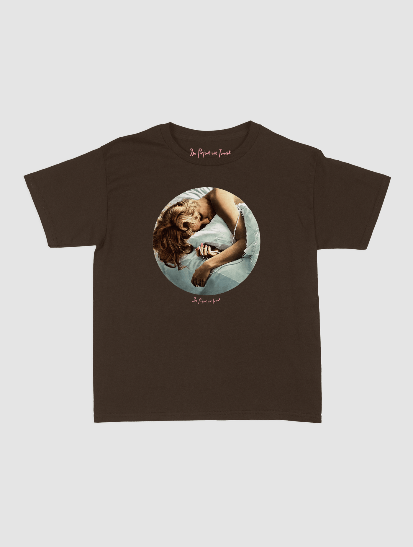 in your dreams baby tee - In Print We Trust