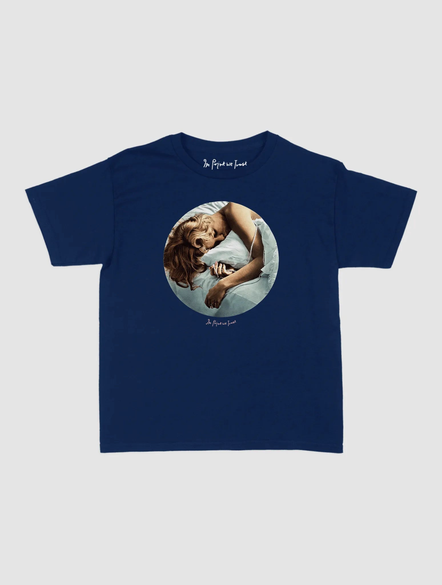 in your dreams baby tee - In Print We Trust