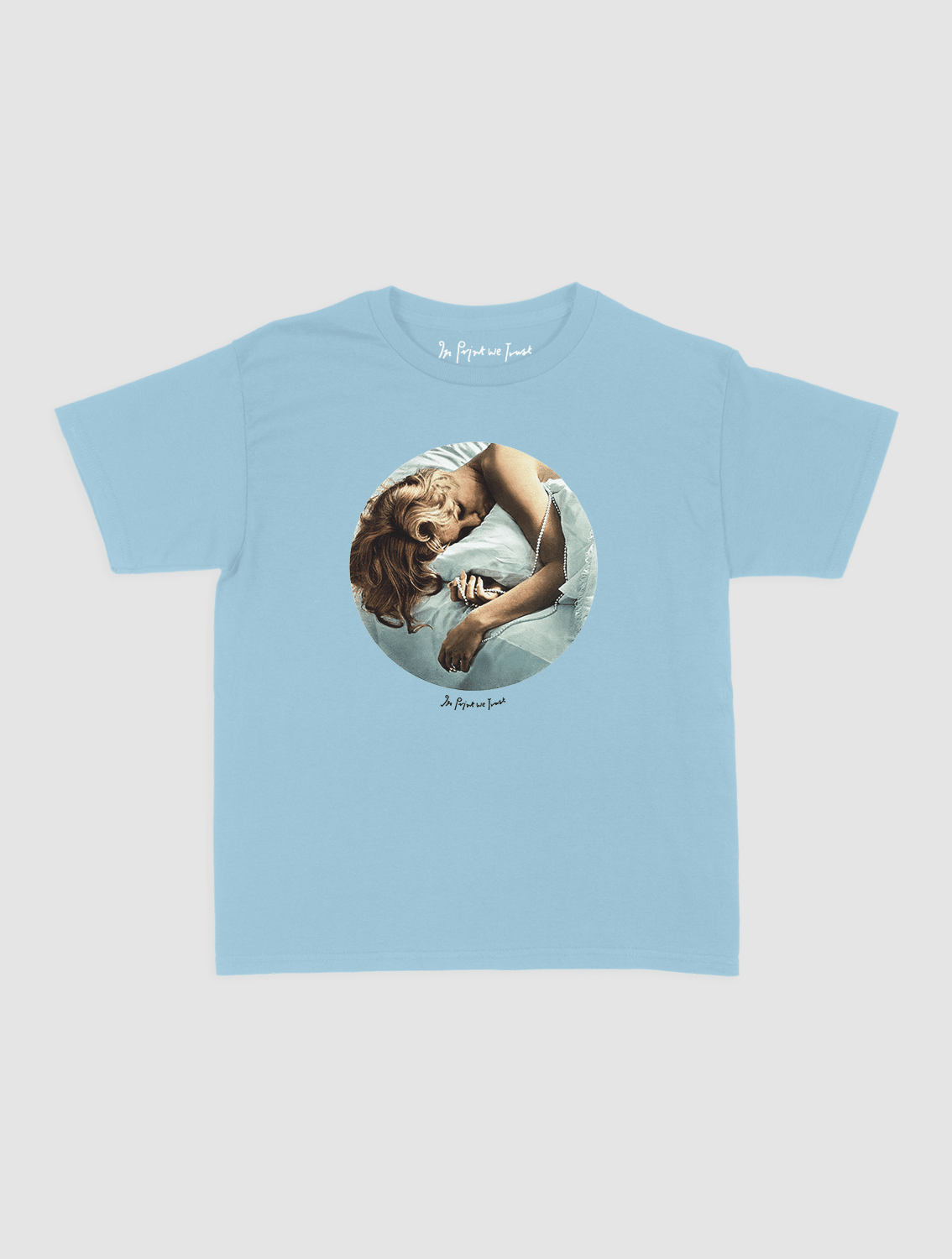 in your dreams baby tee - In Print We Trust