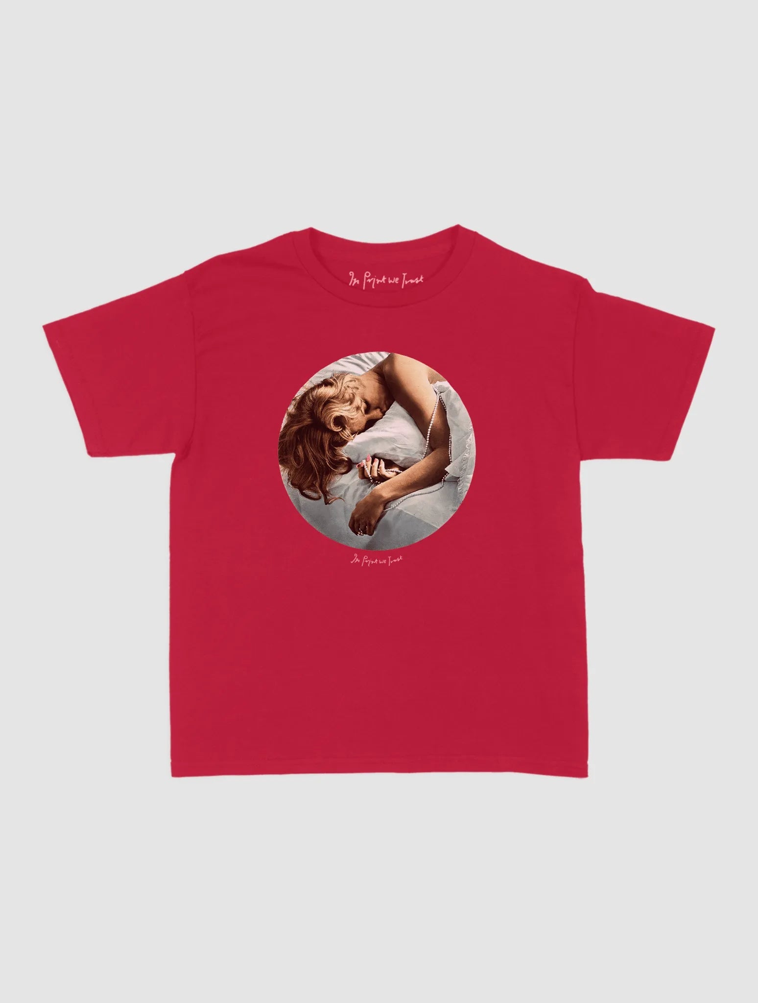 in your dreams baby tee - In Print We Trust