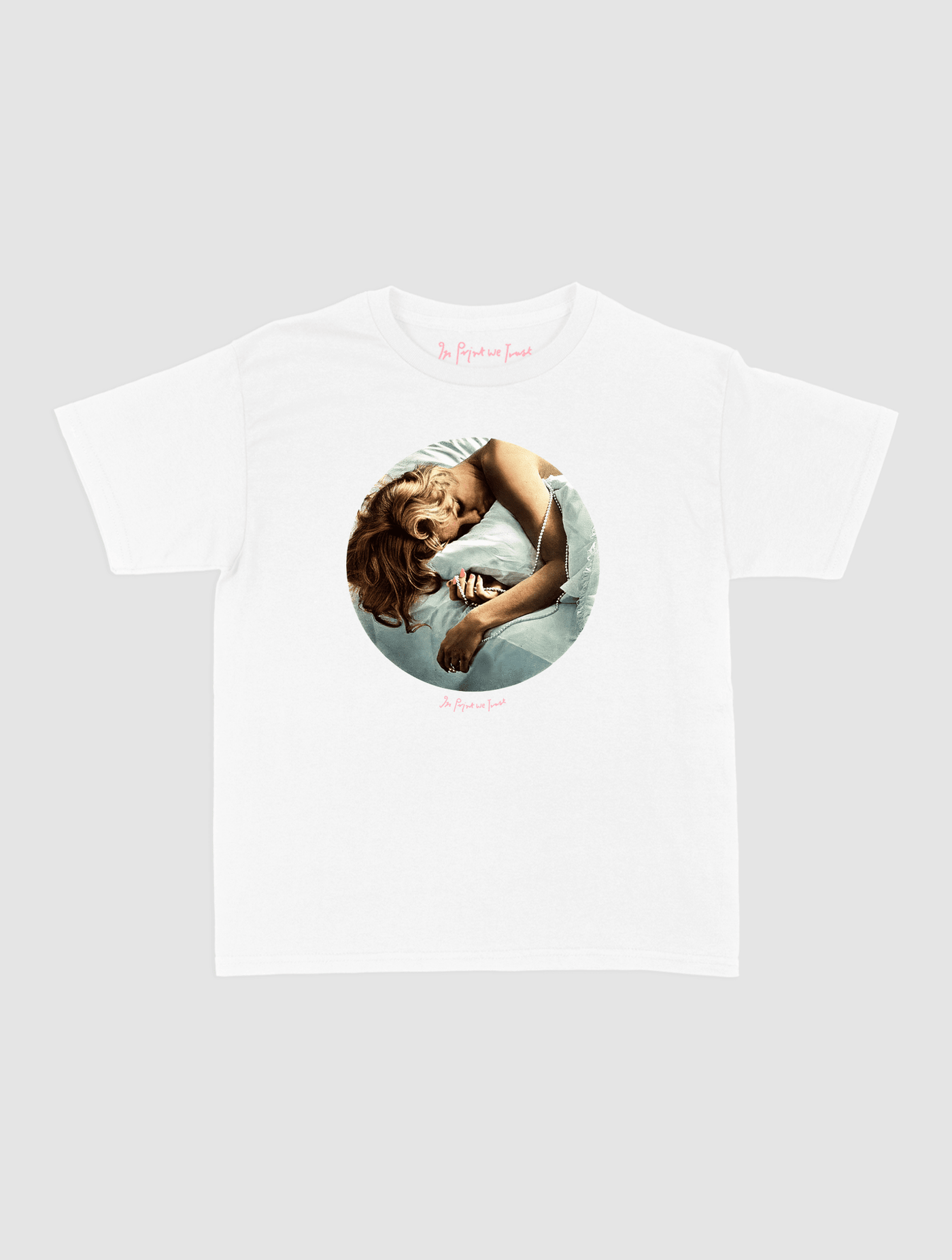 in your dreams baby tee - In Print We Trust
