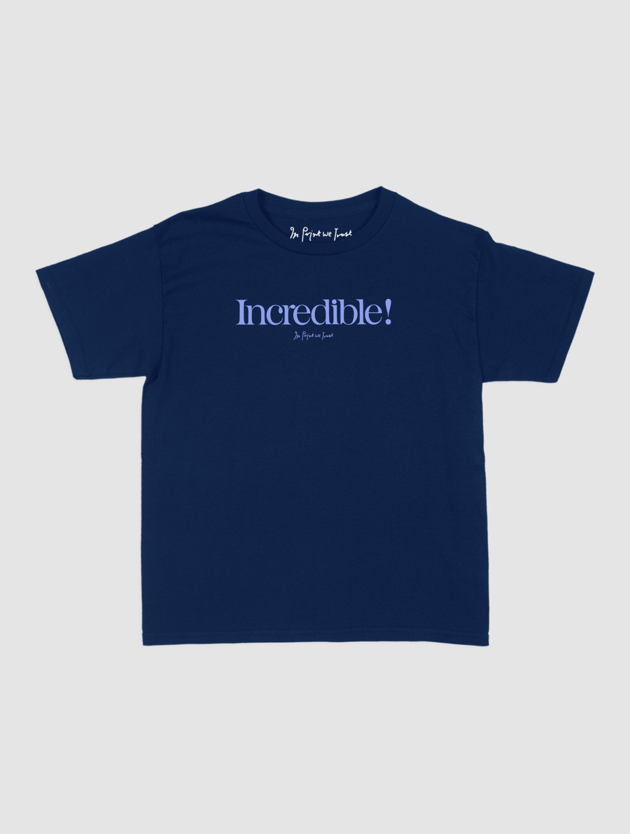 incredible baby tee - In Print We Trust