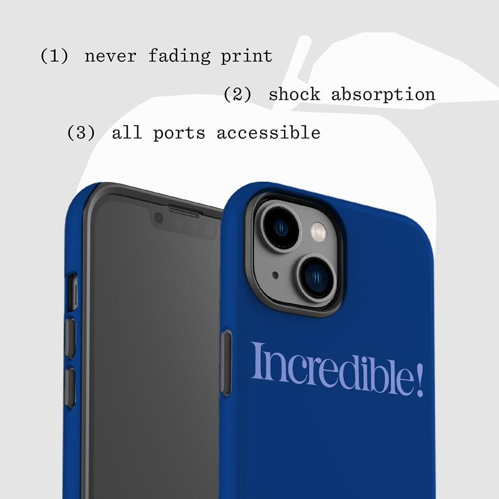 incredible tough iPhone case - In Print We Trust