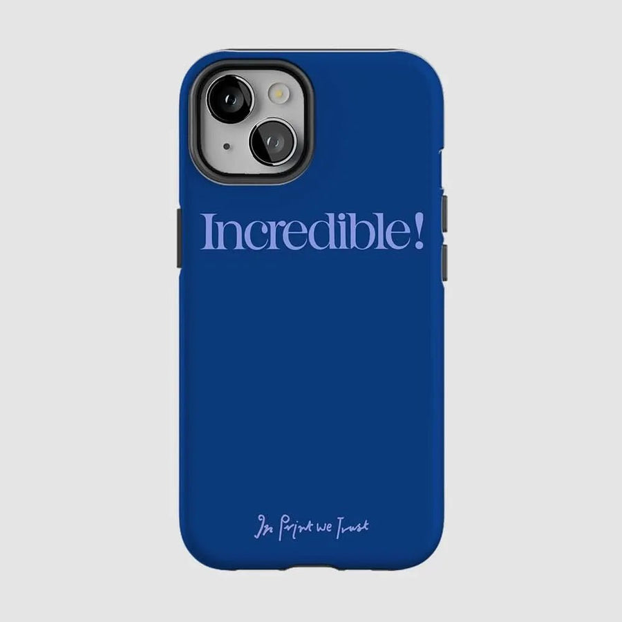 incredible tough iPhone case - In Print We Trust