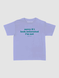 interested baby tee - In Print We Trust