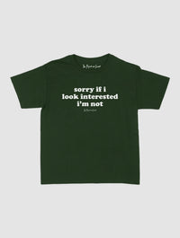 interested baby tee - In Print We Trust