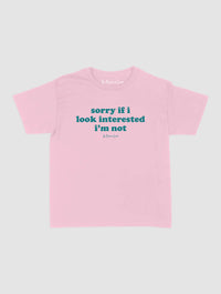 interested baby tee - In Print We Trust