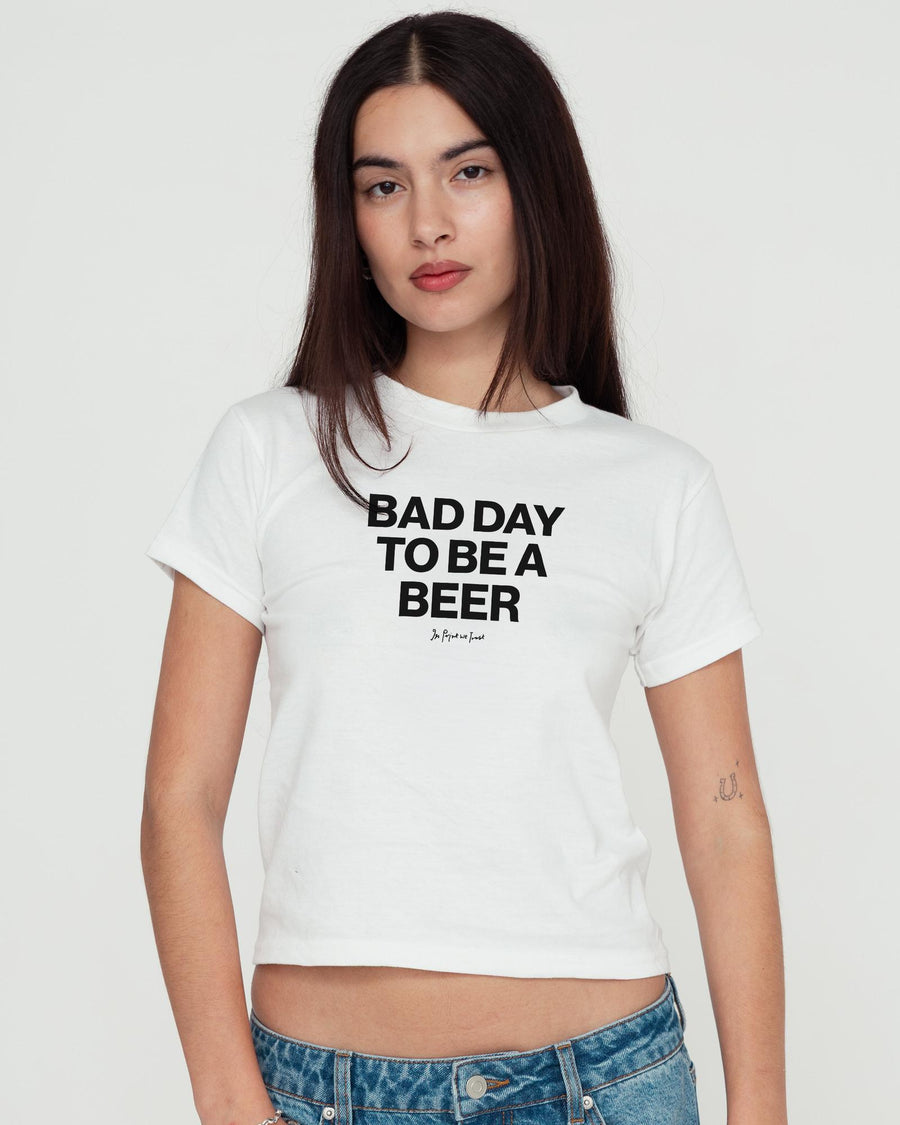 beer baby tee - In Print We Trust