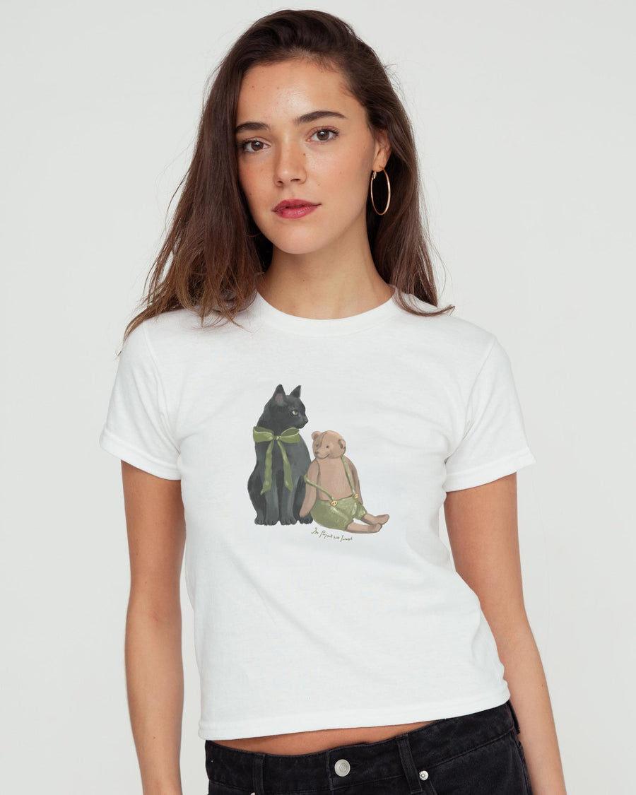 best friends baby tee - In Print We Trust