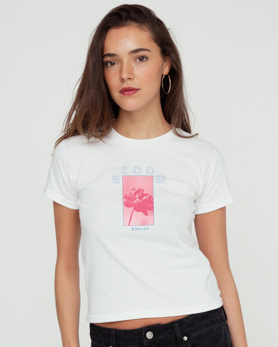 bloom baby tee - In Print We Trust